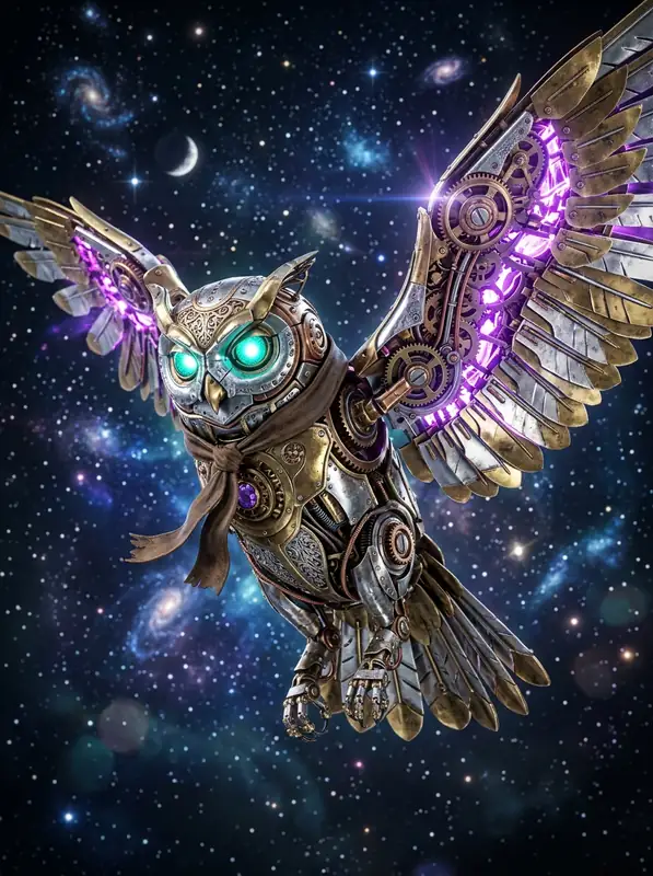 Cogsworth the mechanical owl