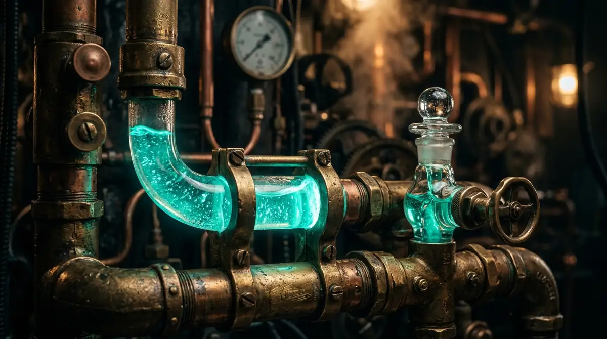 Crystal lore background